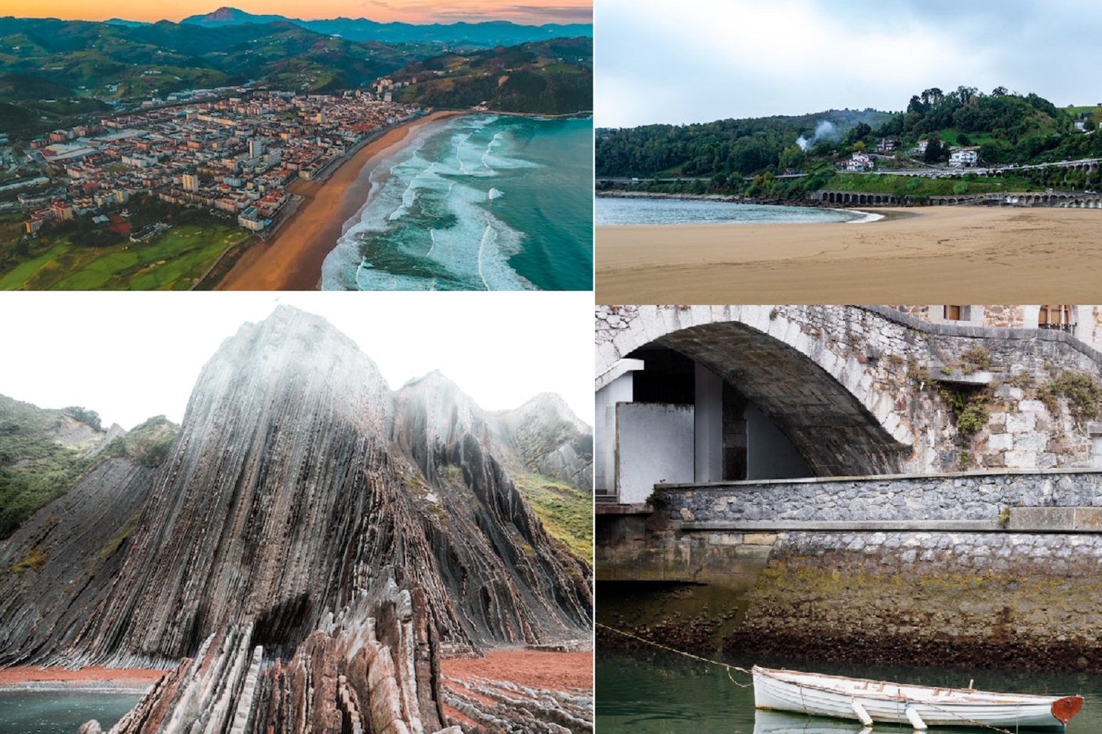 Zarautz Getaria Zumaia Mutriku